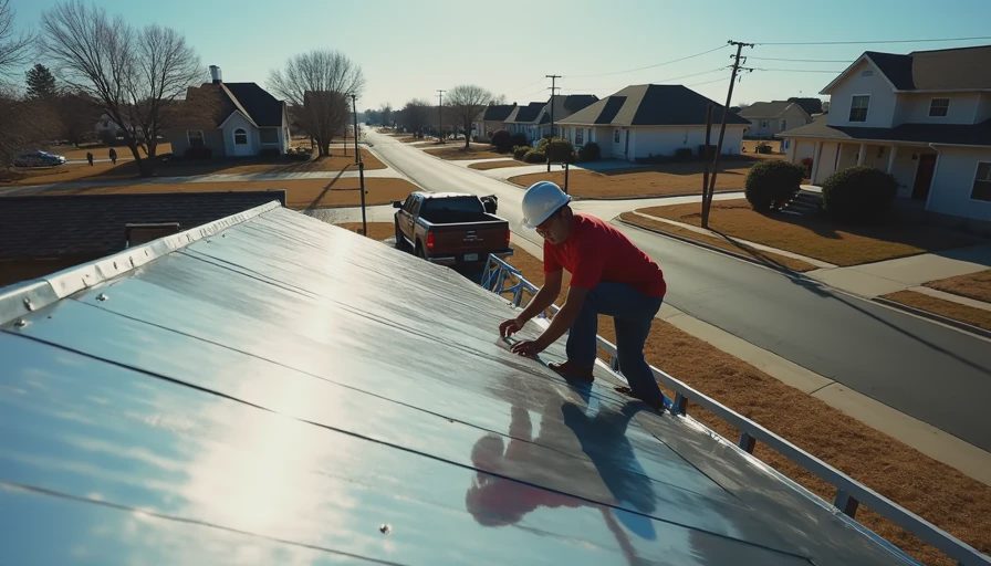 Illustration for metal roofing companies near me