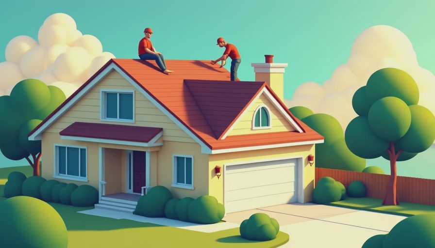 Visual context for roof vent